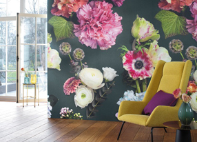 Florescence Fabrics and Wallpapers