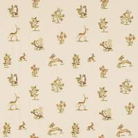 Clemence Fabric - Russet/Sand
