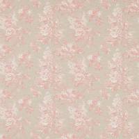 Sorilla Damask Fabric - Shell Pink/Linen