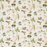 Woodland Chorus Fabric - Linen/Multi