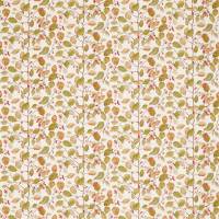 Woodland Berries Fabric - Rosehip/Moss