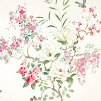 Magnolia and Blossom Fabric - Blossom/Leaf