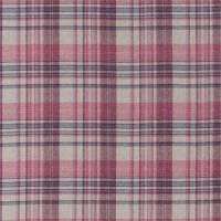 Bryndle Check Fabric - Mulberry/Fig