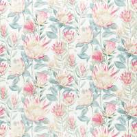 King Protea Fabric - Orchid / Grey