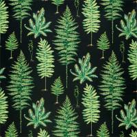 Fernery Fabric - Botanical Green / Charcoal