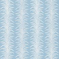 Tree Fern Weave Fabric - Crusoe Blue