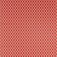 Botanical Trellis Fabric - Bengal Red