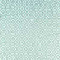 Botanical Trellis Fabric - Blue Clay