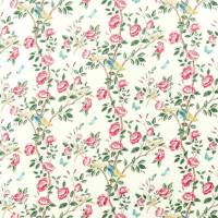 Andhara Fabric - Rose / Cream