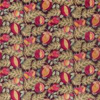 Cantaloupe Fabric - Cherry / Alabaster
