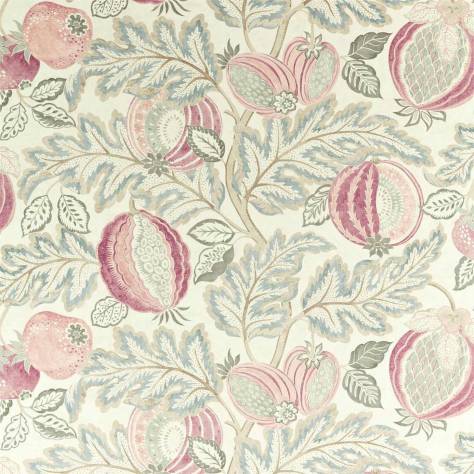 Sanderson Caspian Prints and Embroideries Cantaloupe Fabric - Blush / Dove - DCEF226638