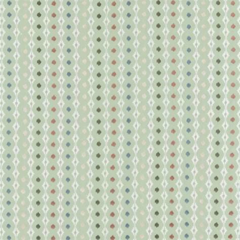 Sanderson Caspian Prints and Embroideries Mossi Fabric - Sage - DCEF236889 - Image 1