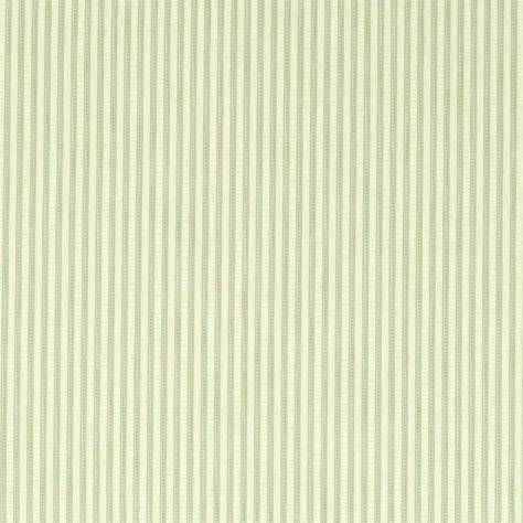 Sanderson Melford Weaves Fabrics Melford Stripe Fabric - Sage - DMWC237211 - Image 1