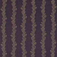 Sparkle Coral Embroidery Fabric - Gold/Purple