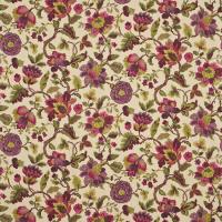 Amanpuri Fabric - Mulberry/Olive