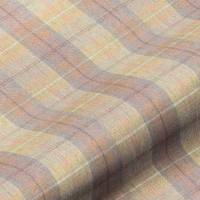 Wool Plaid Fabric - Polperro