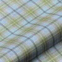 Wool Plaid Fabric - Salcombe
