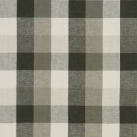 Austin Check Fabric - Charcoal