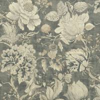 Sissinghurst Fabric - Charcoal