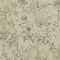 Sissinghurst Fabric - Citron/Natural