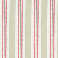 Alderton Fabric - Raspberry/Linen