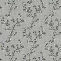 Blossom Fabric - Charcoal