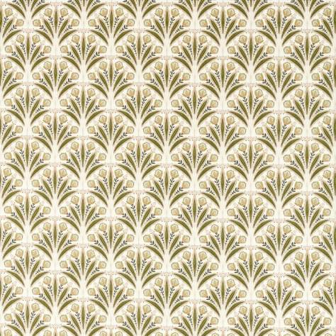 Clarke & Clarke Secret Garden Fabrics Attingham Fabric - Sage/Blush - F1734/04