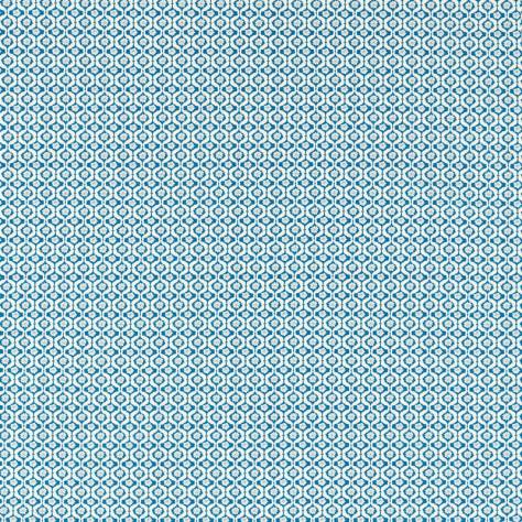 Clarke & Clarke Secret Garden Fabrics Giverny Fabric - Cobalt - F1735/01 - Image 1