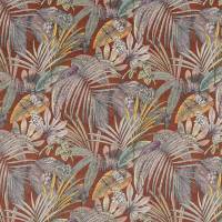 Hutan Palm Fabric - Copper