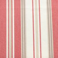 Hopwell Stripe Fabric - Red