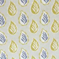 Myla Fabric - Yellow/Grey