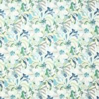 Hot House Fabric - Teal/Blue