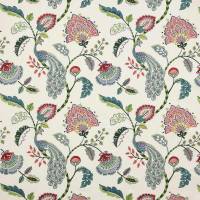 Jaipur Peacock Fabric - Multi
