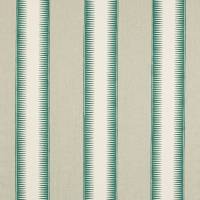 Ezra Stripe Fabric - Teal