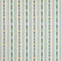 Sitari Stripe Fabric - Blue/Green