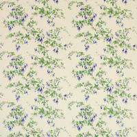 Fuchsia Fabric - Blue Chintz