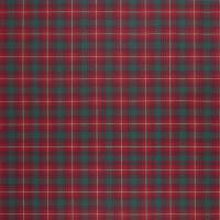 Doncaster Tartan Fabric - Evening Red