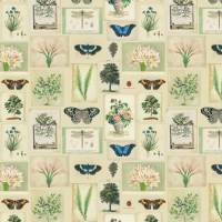 Flora and Fauna Fabric - Parchment