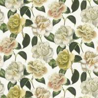 Camellia Folly Fabric - Parchment