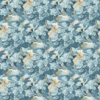 English Oak Fabric - Cornflower