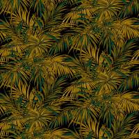 Butterfly Palm Fabric - Maize