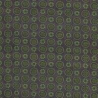Garance Fabric - Green / Black