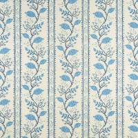 Pomegranate Trail Fabric - Indigo / Blue / Ivory
