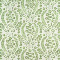 Chelwood Fabric - Green / Ivory