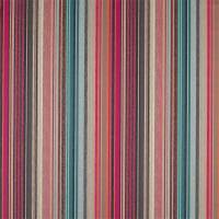 Spectro Stripe Fabric - Cerise/Marine/Coral