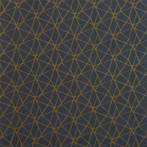 Harlequin Momentum 9 Fabrics Zola Fabric - Charcoal/Gold - HMNI132840 - Image 1