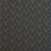 Zola Fabric - Charcoal/Gold