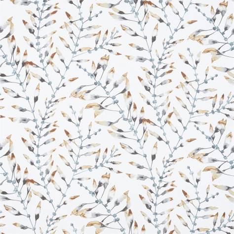 Harlequin Anthozoa Fabrics Chaconia Fabric - Amber / Slate - HANZ120618