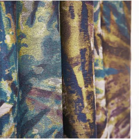 Harlequin Atelier Fabrics Celadon Fabric - Marine / Plum / Zest - HATL132871