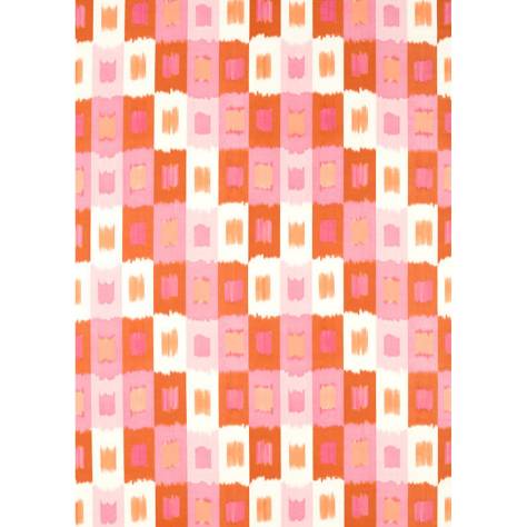Harlequin Colour 3 Fabrics Shiruku Fabric - Paprika/Fuschia/Fig Blossom - HQN3121131 - Image 1